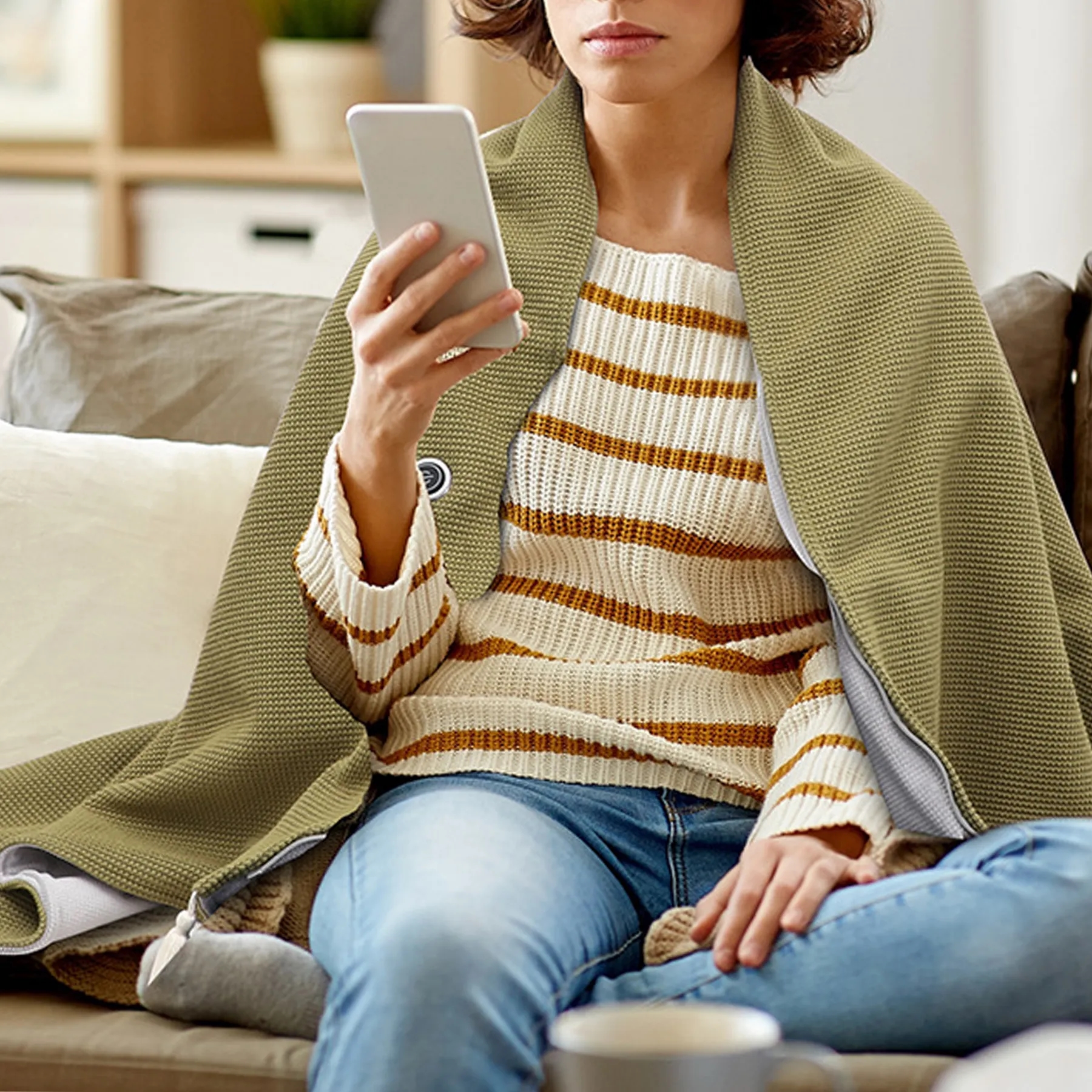 Electric heating body warming blanket / shawl 3