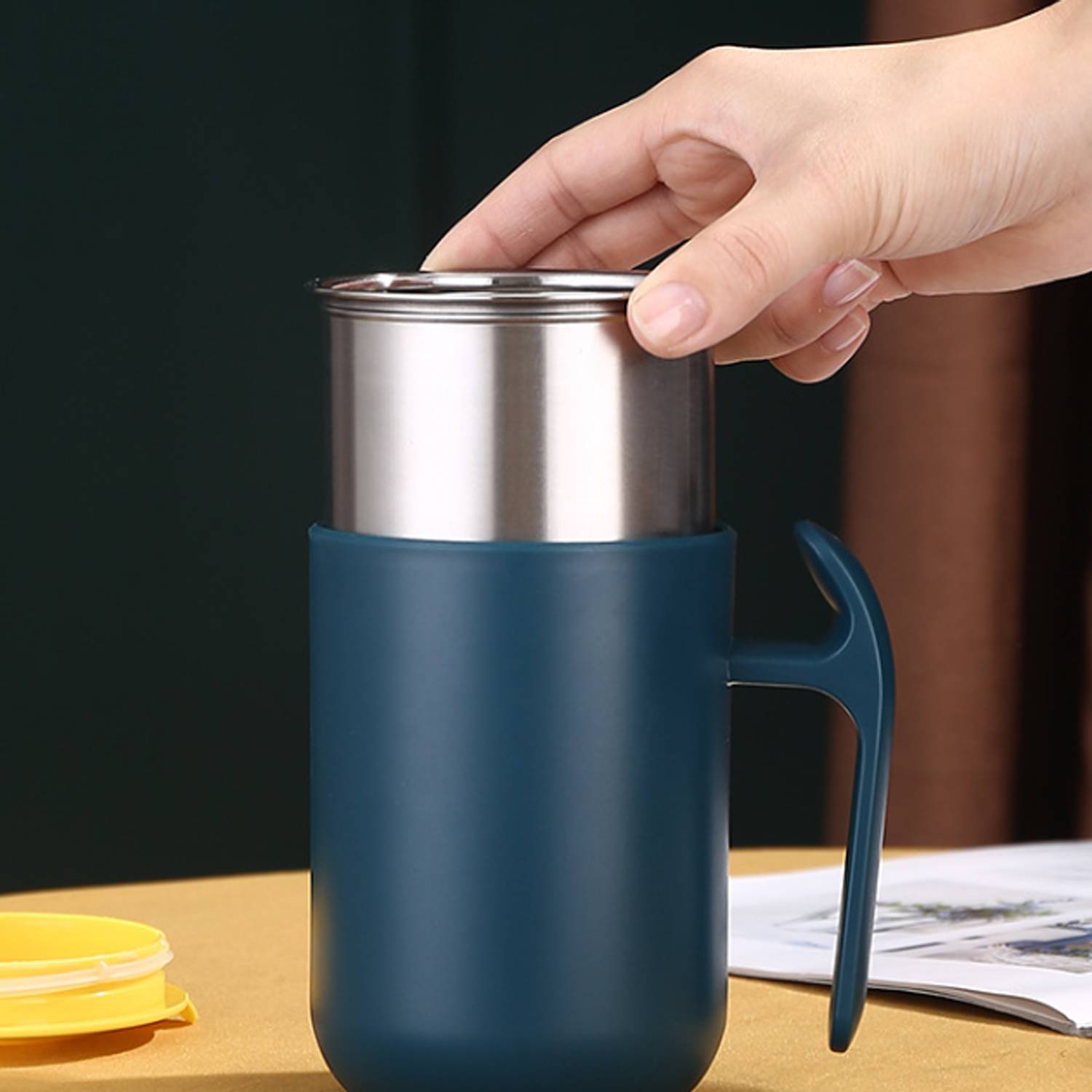 20oz Stainless Steel Insulated Coffee Mug 7