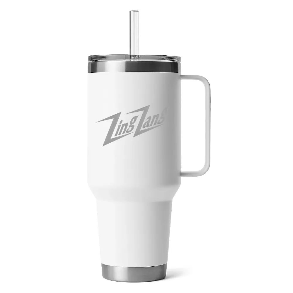42oz. Insulated Tumbler with Handle and Straw 17