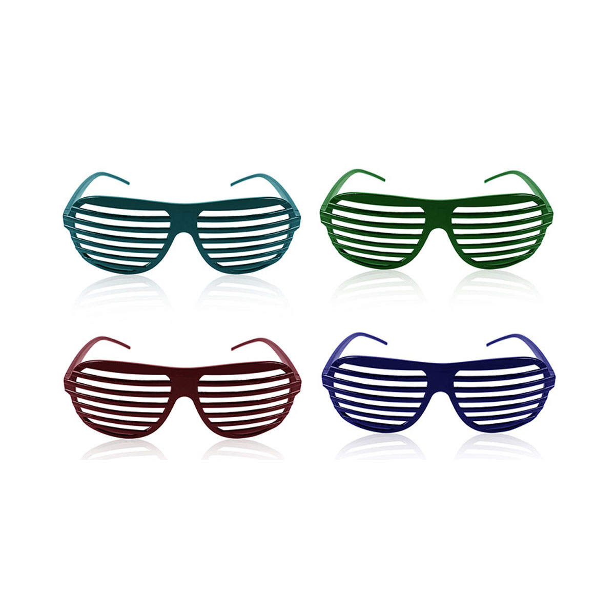 Colorful Shutter Shadeds Glasses 3
