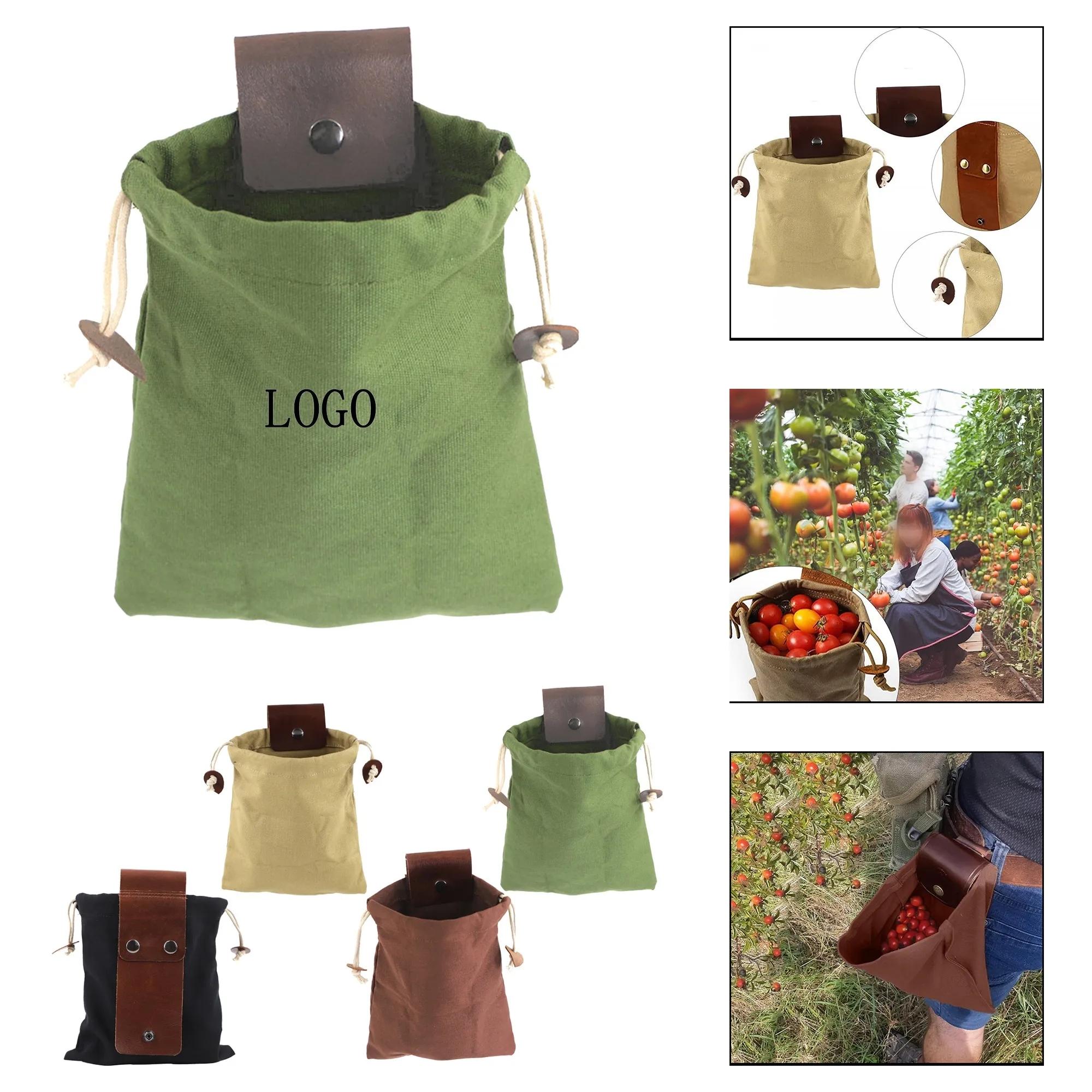 Durable Outdoor Foraging And Camping Waist Bag 3