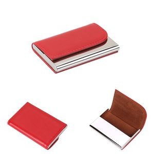 PU Leather Business Name Card Holder 5