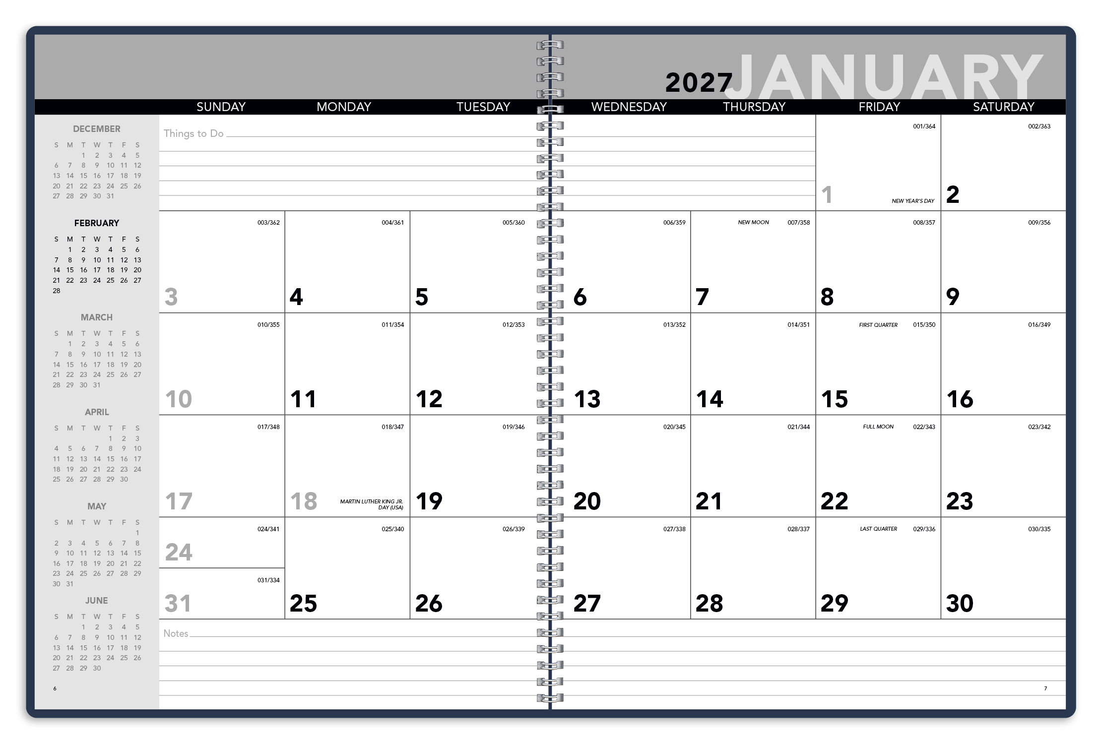Triumph® Calendars Monthly Planner 132