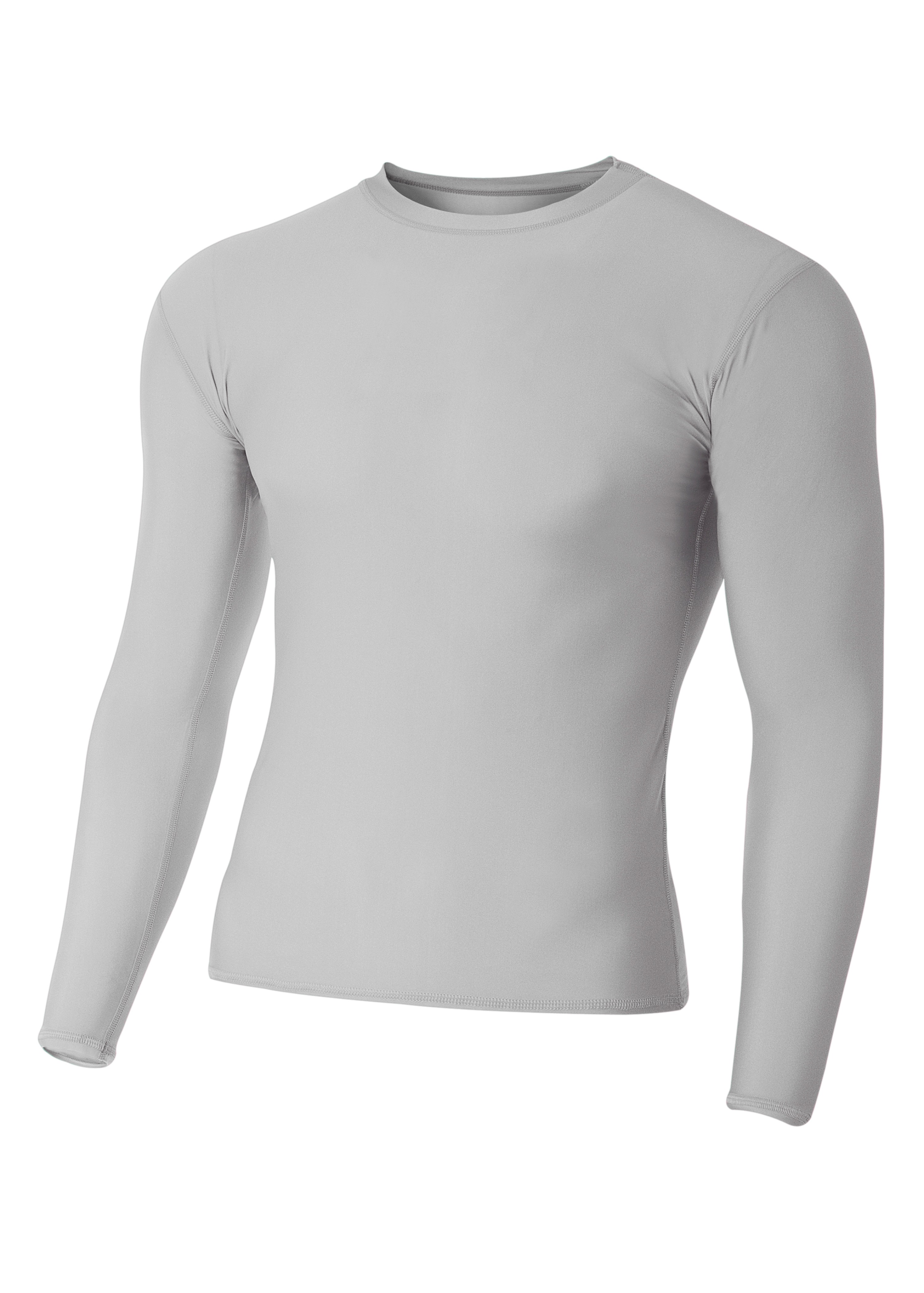 A4 Youth Long Sleeve Compression Crew 9
