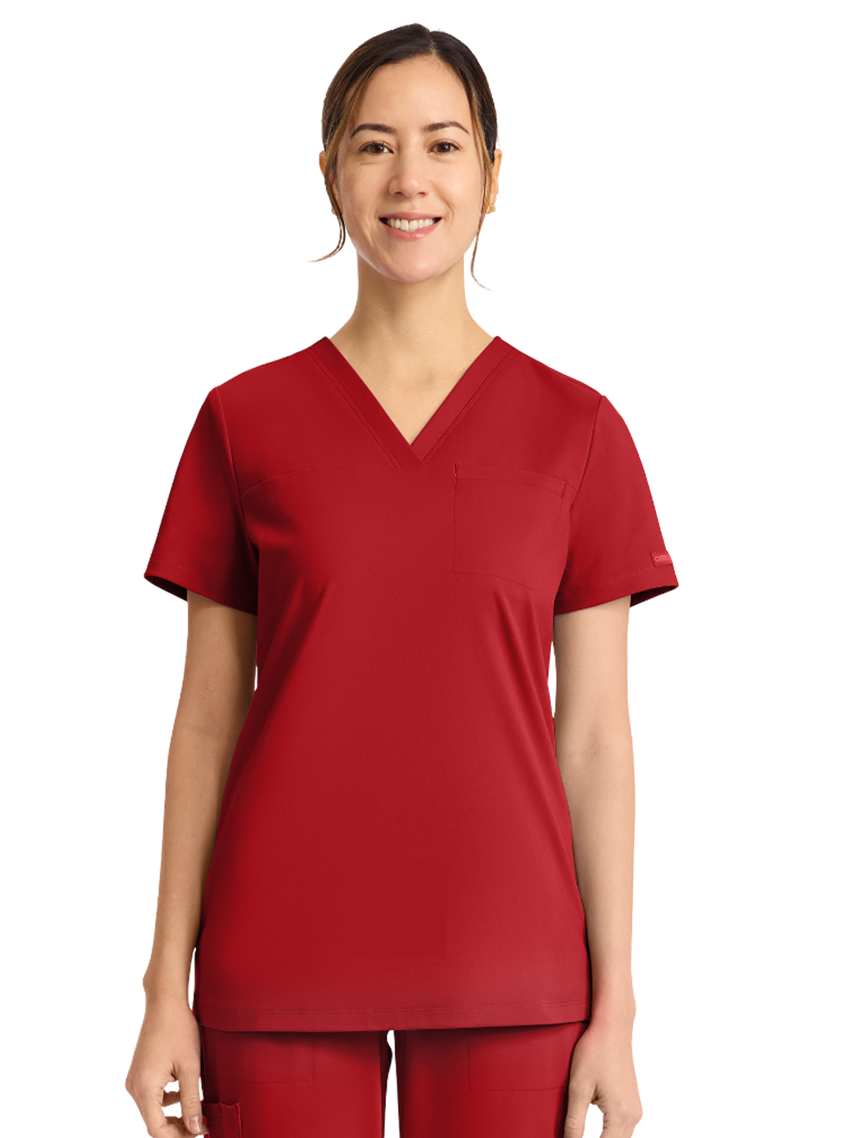 Cherokee - Achieve - Women's 1-Pocket V-Neck Top 5