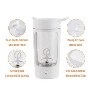 Custom Premium USB Electric BPA Free Protein Shakers Bottle 3