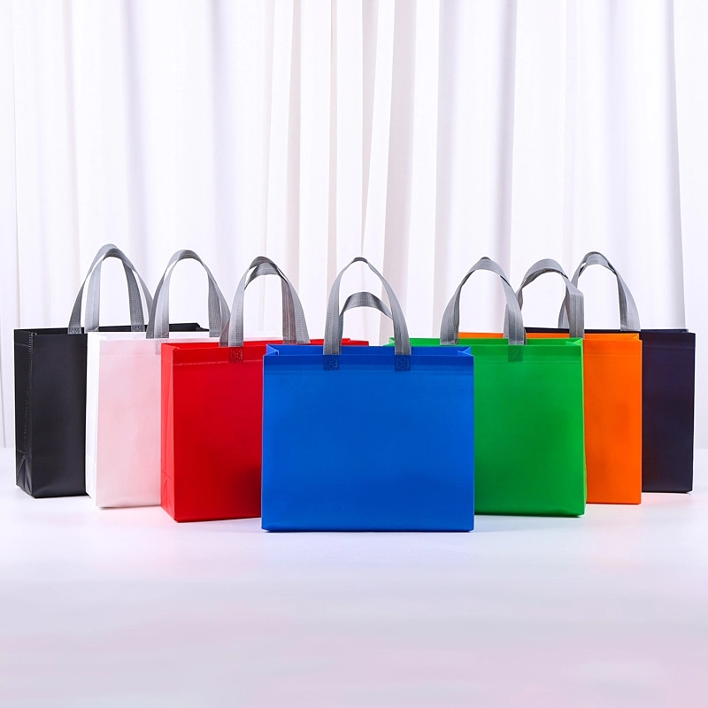 Non-woven Portable Clothing Shopping Bag with Bottom&Side 5