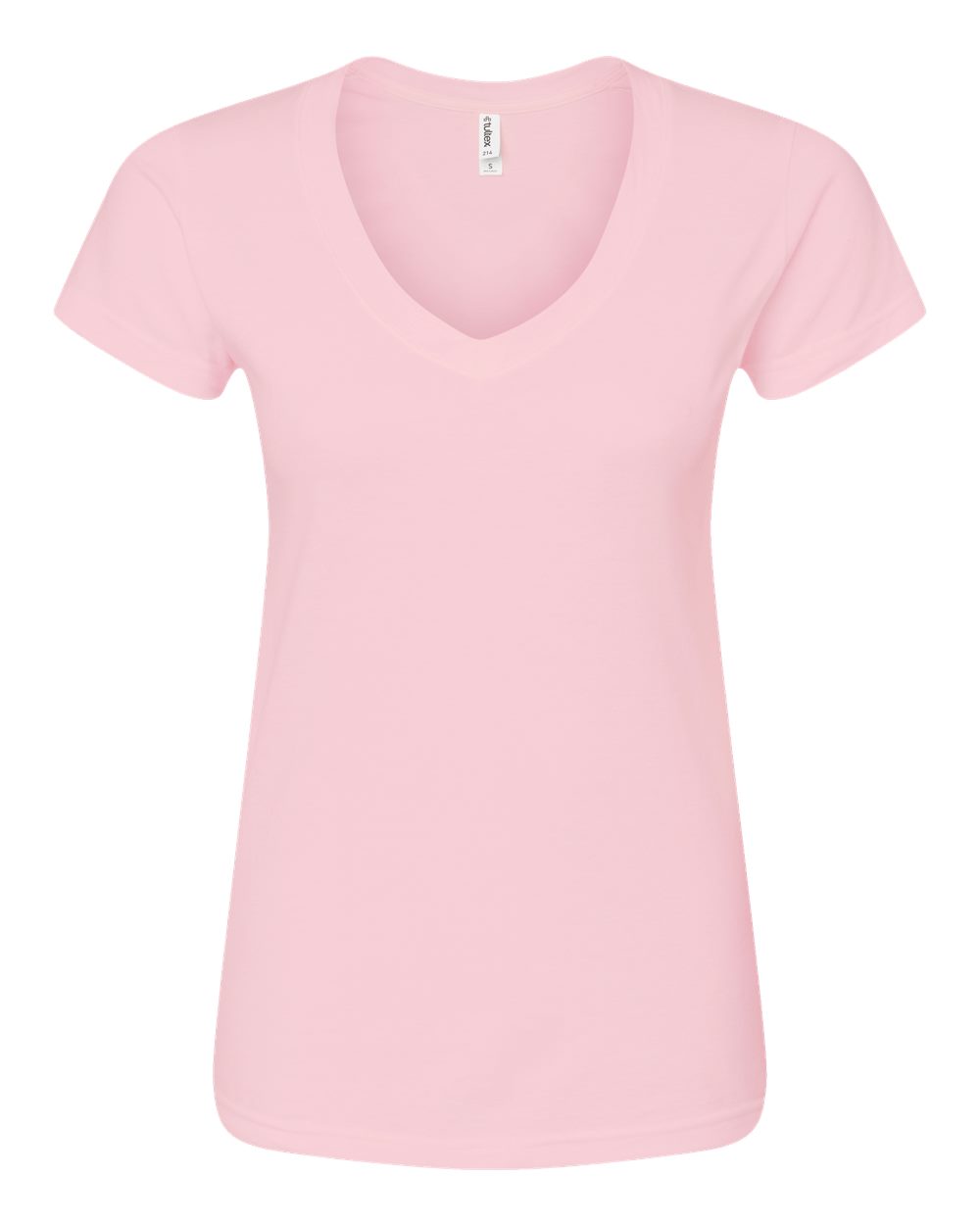 Women's Fine Jersey V-Neck T-Shirt - 214 36