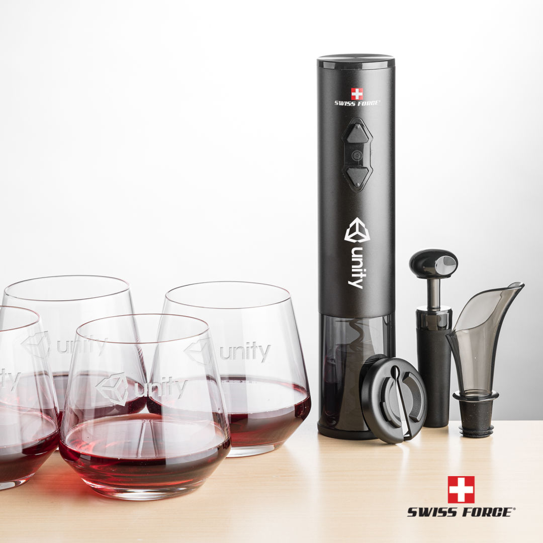 Swiss Force® Opener Set & Tucson Stemless Wine 5