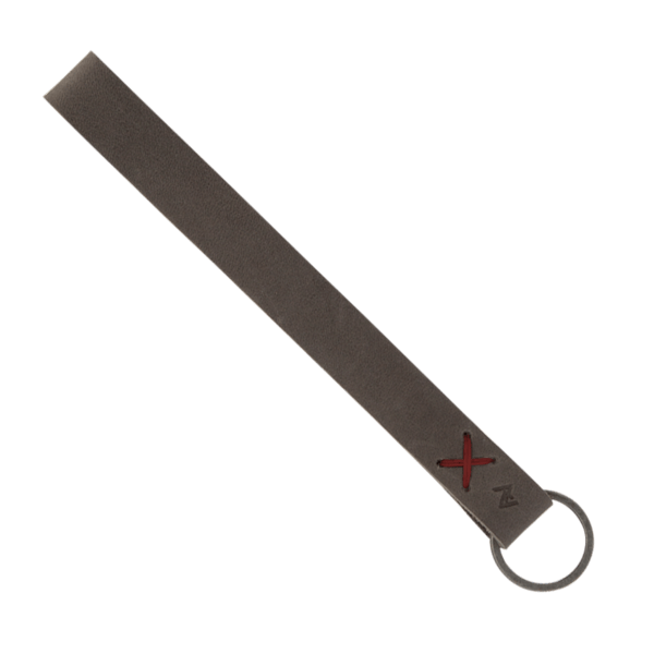 Hayward Leather Wrist Keychain with Metal Split-Ring 23