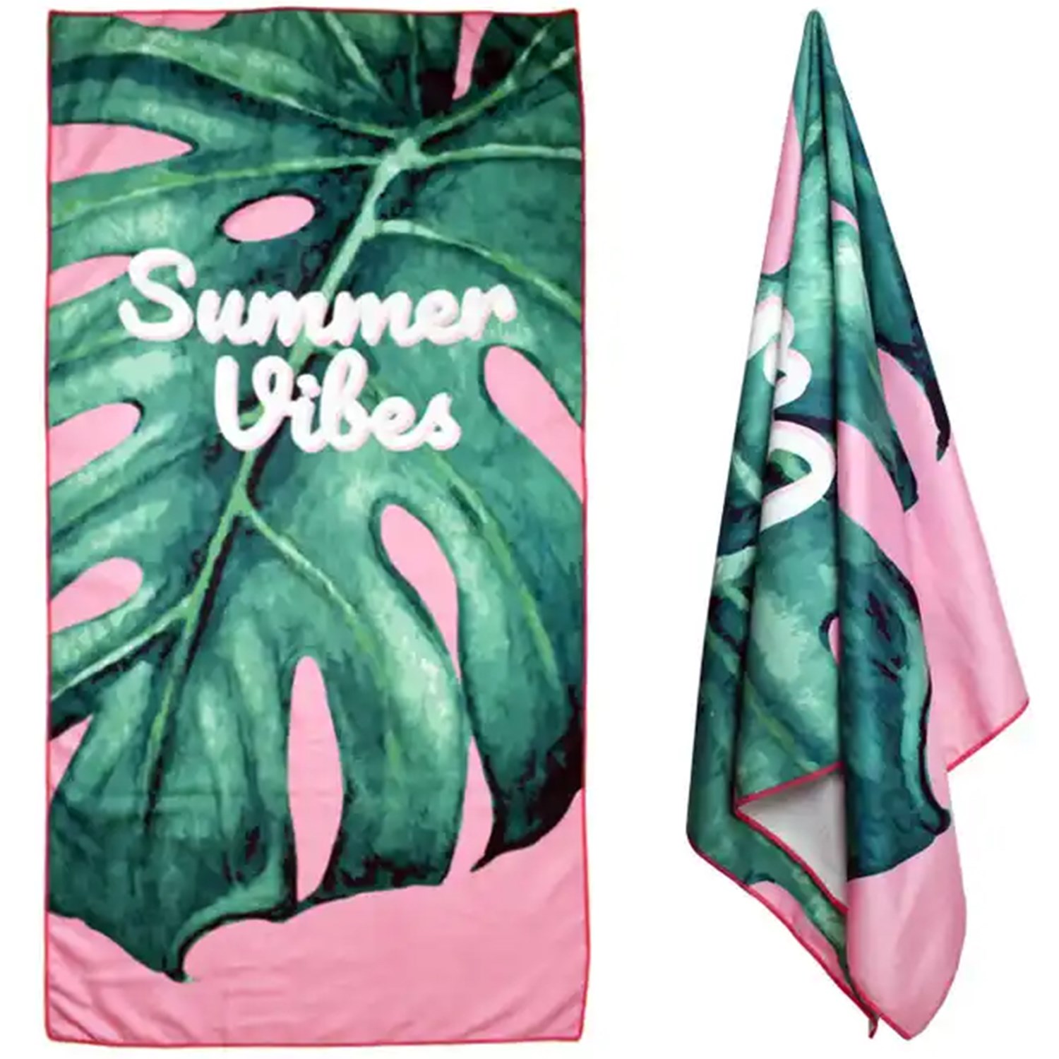 28″ X 58″ Sublimated Silk Touch Velour Beach Towel 6