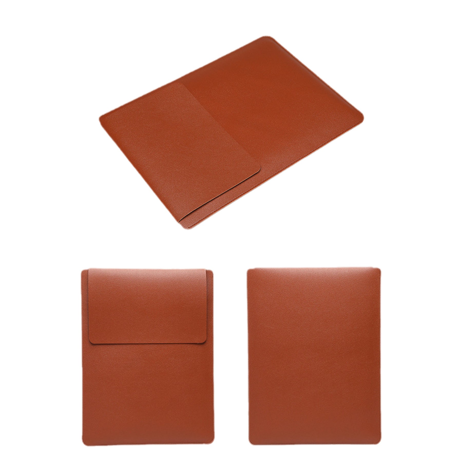 14Inch PU Leather Laptop Protective Sleeve W/ Mouse Pad 4