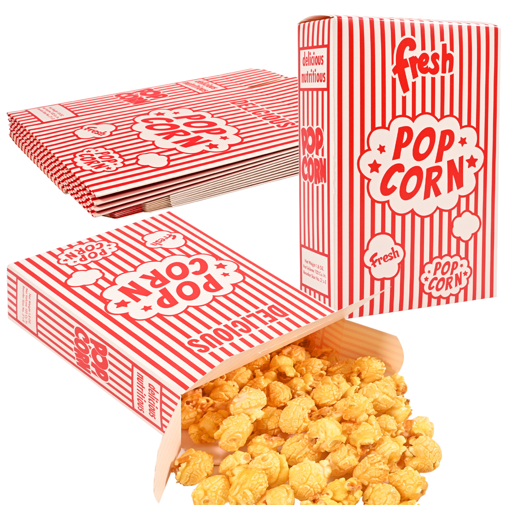 Paper Popcorn Bucket 1