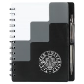 5" x 7" Recycled Pace Spiral Notebook w Pen 16