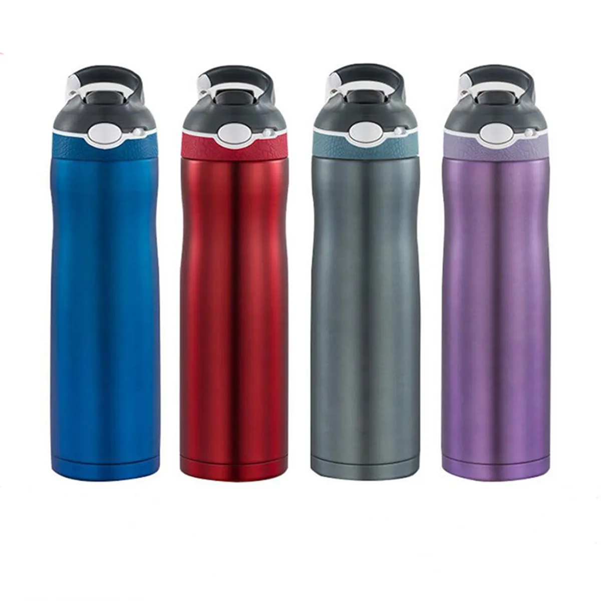 Insulated Water Bottle with Straw Lid 20 oz 2