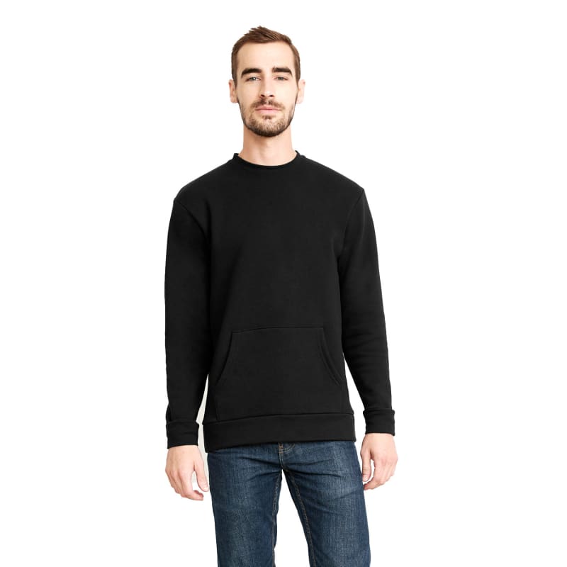 Next Level Apparel Unisex Santa Cruz Pocket Sweatshirt, custom hoodie or sweatshirt with logo imprint 9