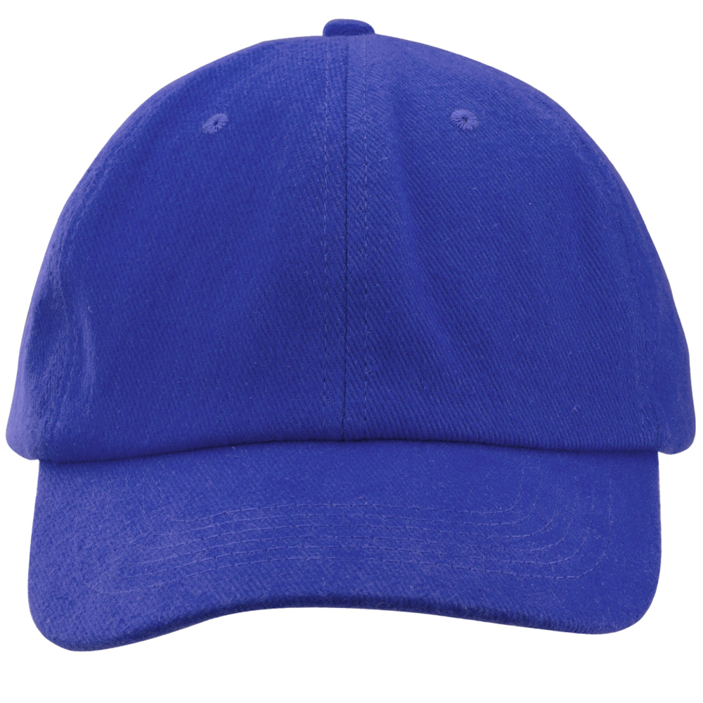 6 Panel Unconstructed Brushed Cotton Cap 2