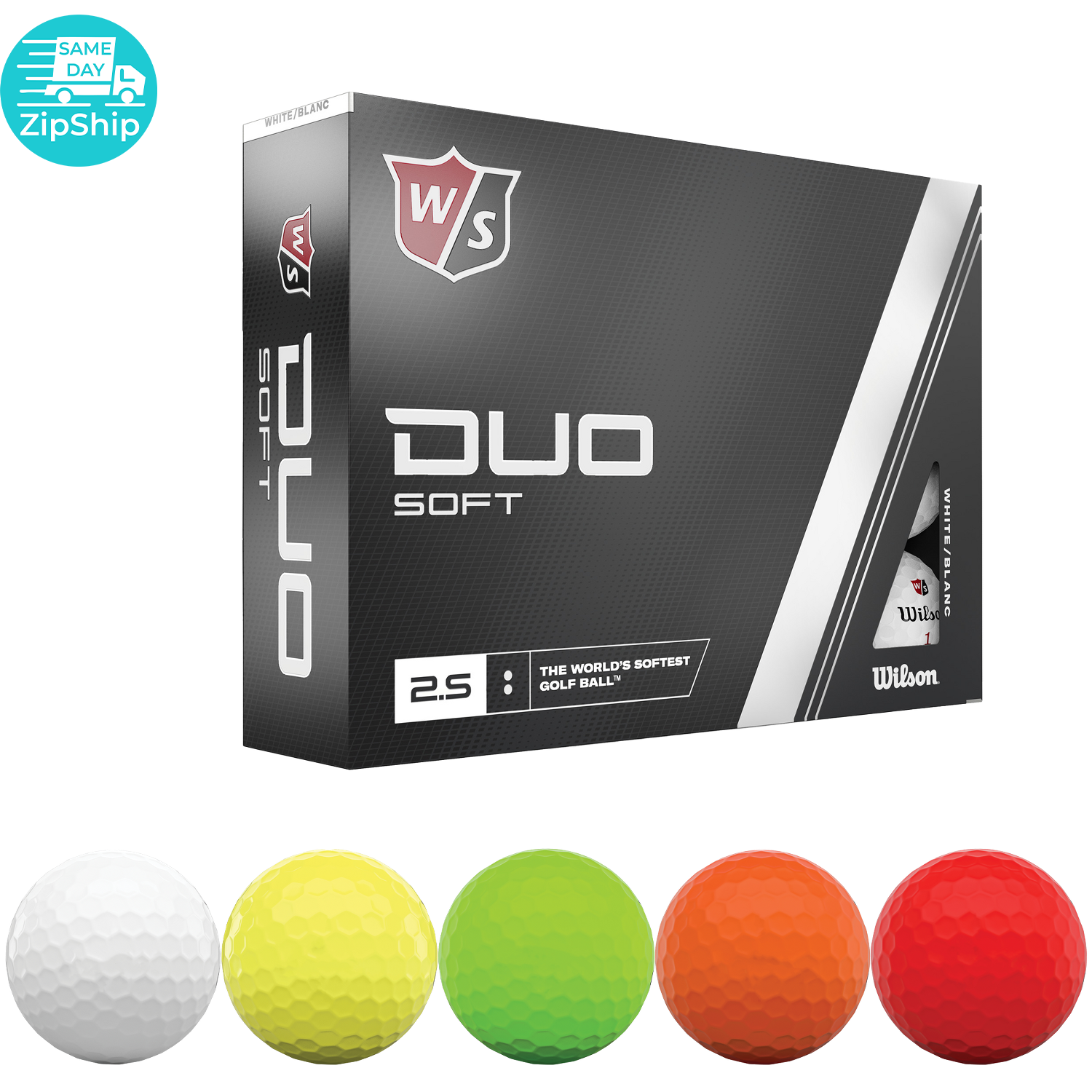 Wilson Duo Soft Golf Ball 5