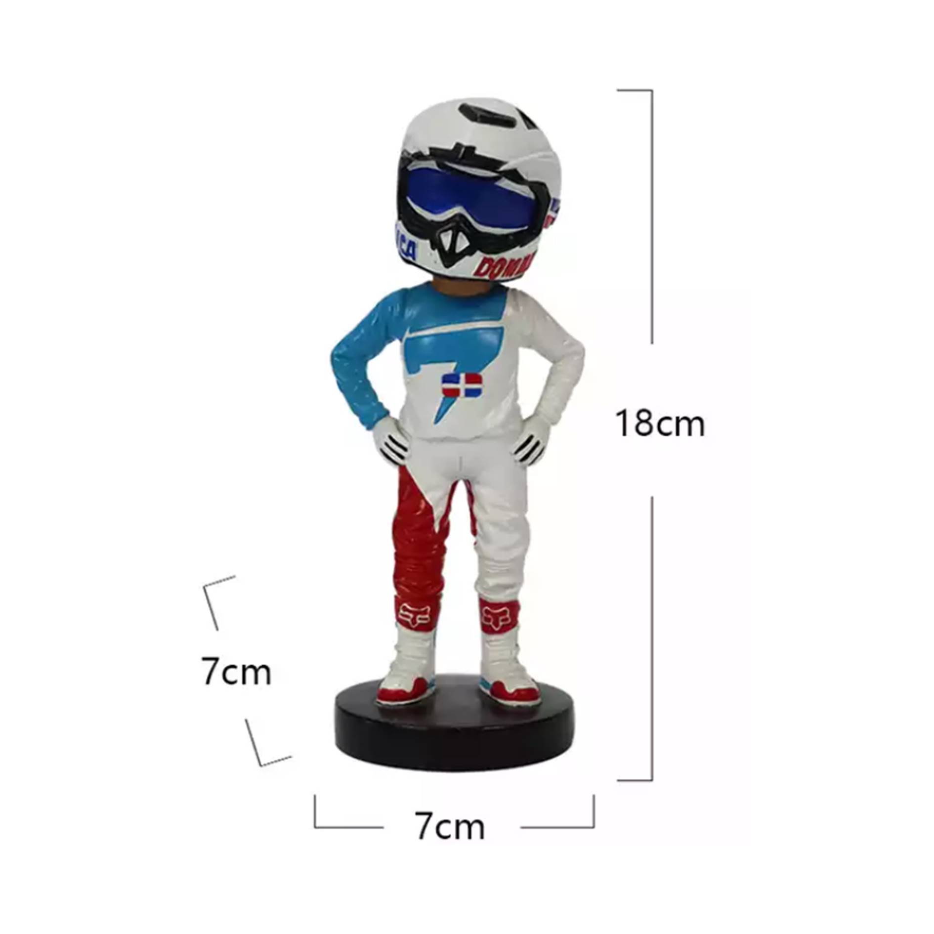 Racer Bobble Head Doll 3