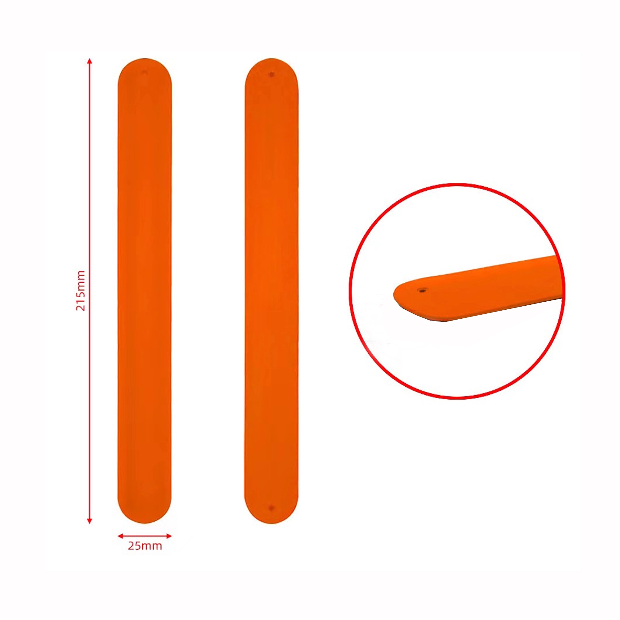 Silicone Slap Bracelets  MOQ 100pcs 3