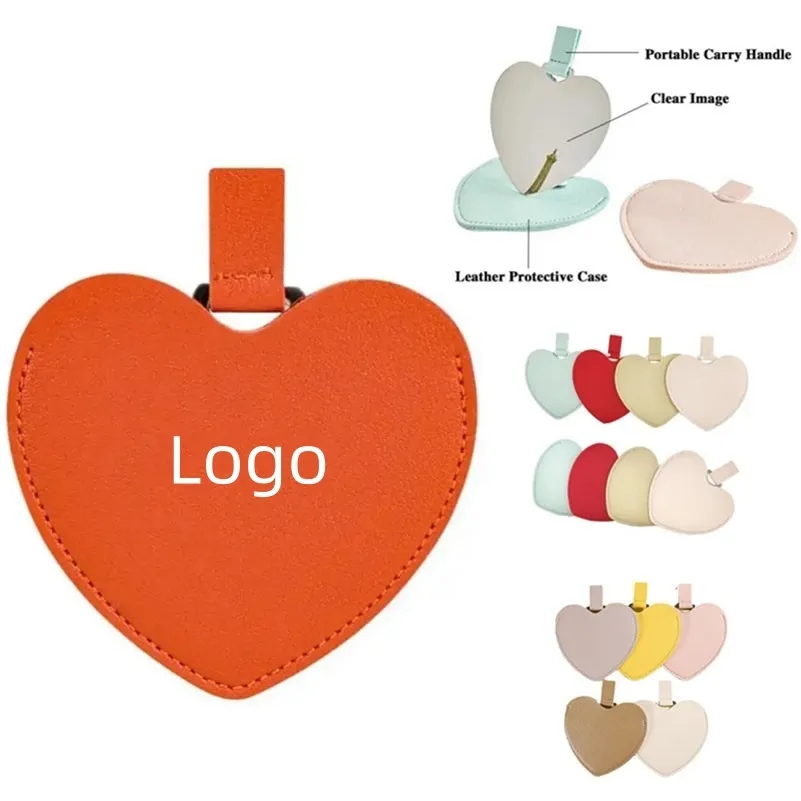 Heart Shaped Pocket Mirror 3