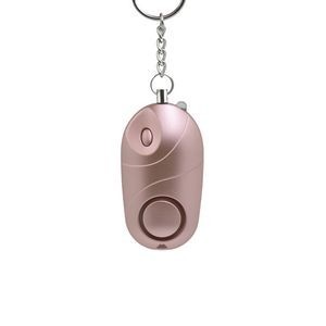 Elegant Safety Alarm Keychain With LED Light And 120DB Panic Sound 26