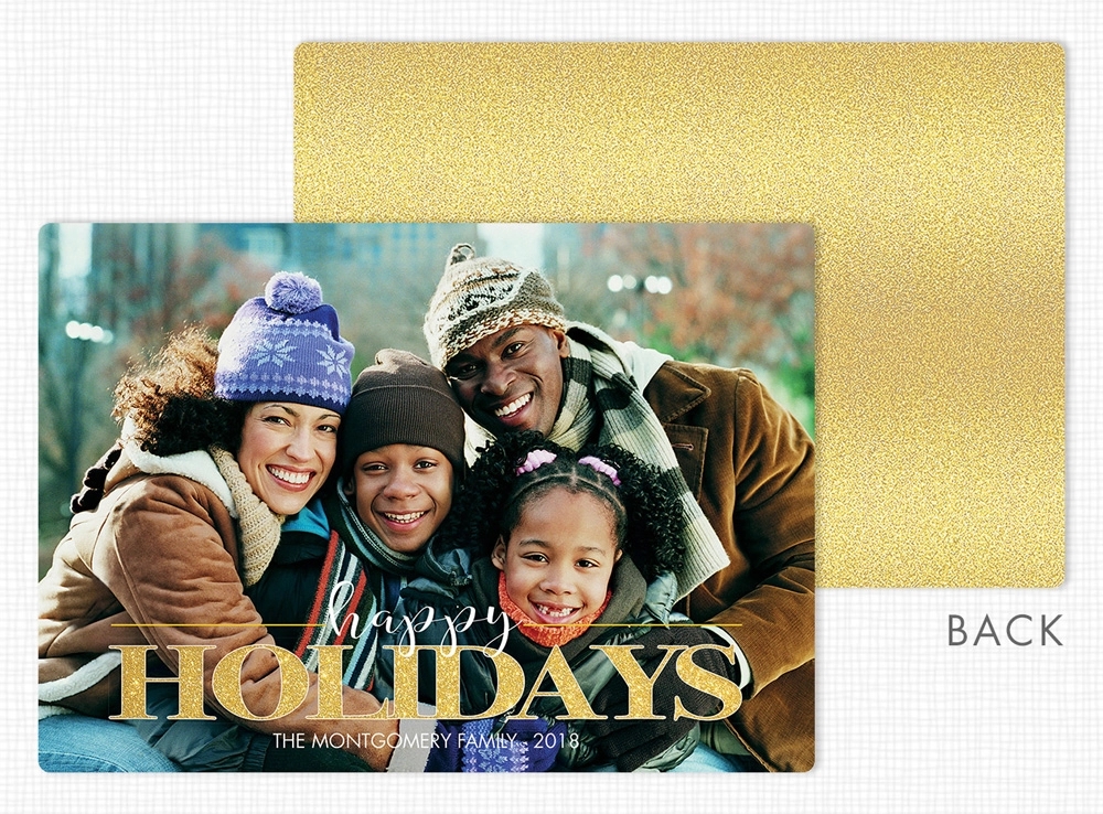 Dream Big Flat Holiday Photo Cards 3