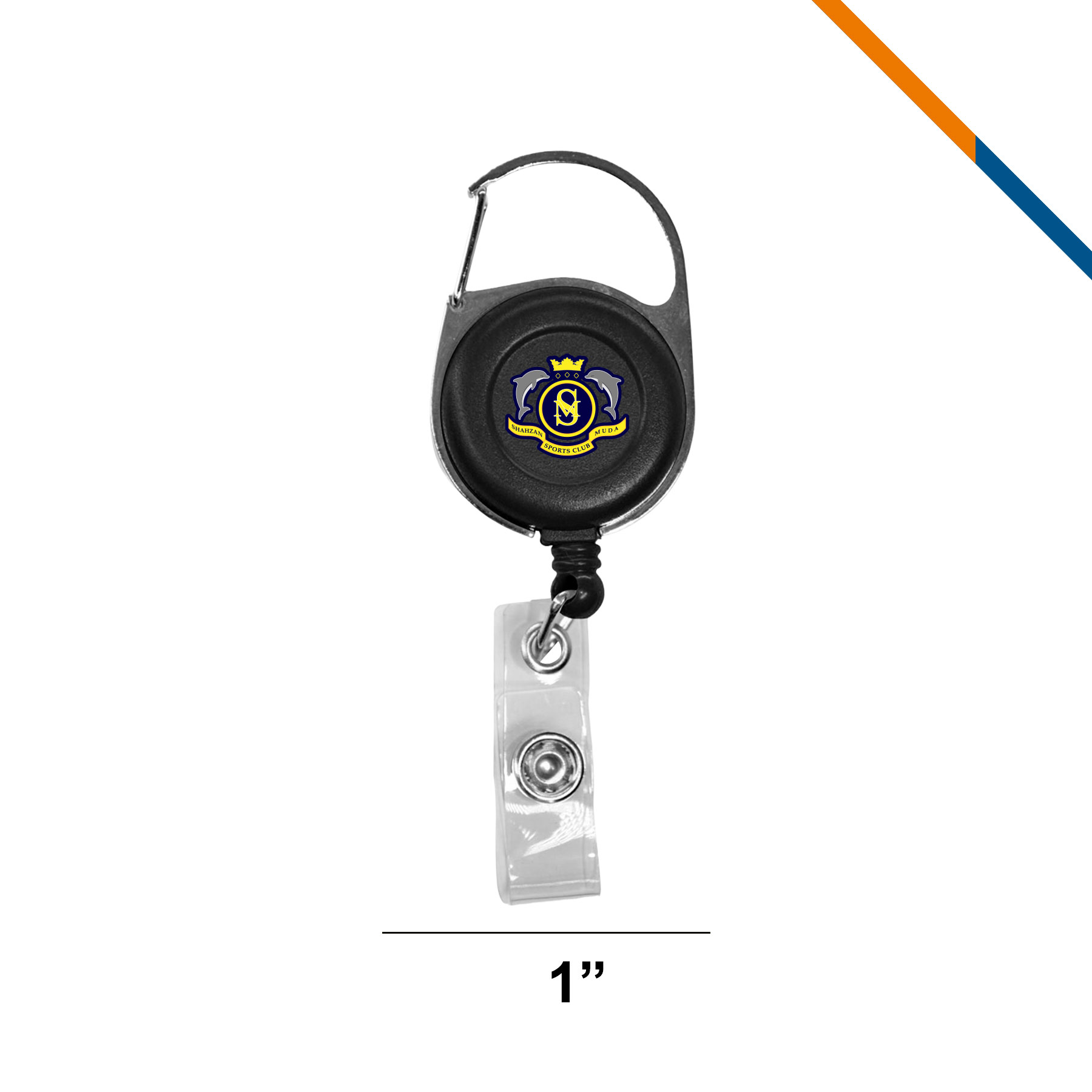 Lemo Carabiner Badge Reel 9
