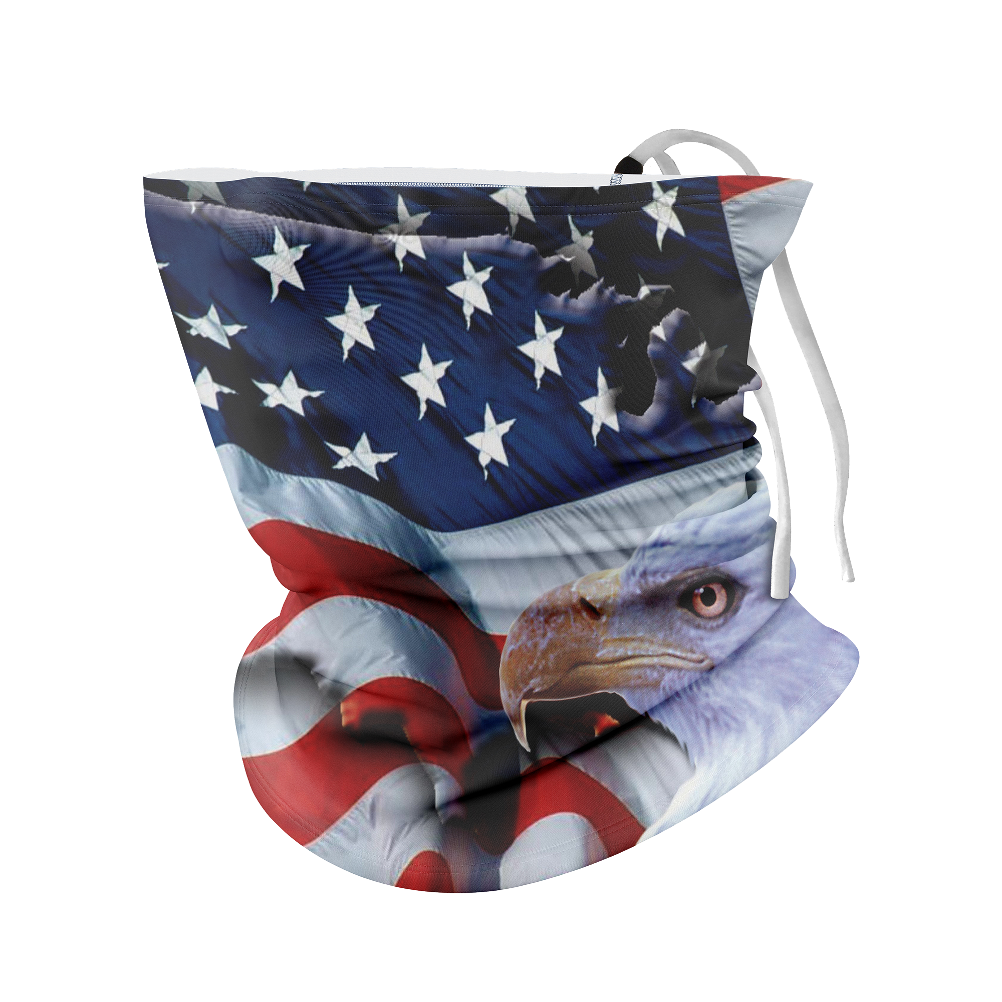 Pre-Printed Adjustable Neck Gaiter Sample Ready to Ship 2
