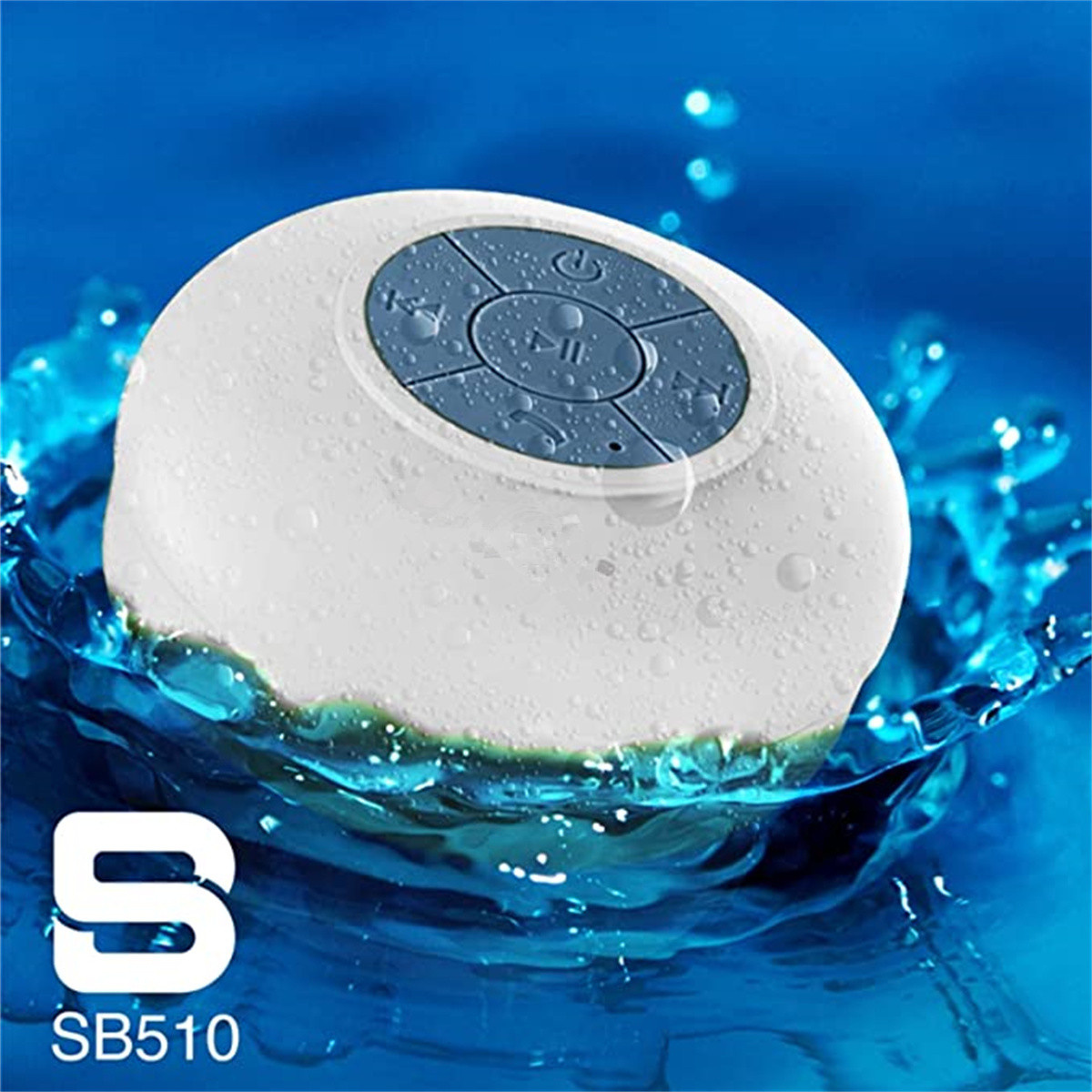 Water Resistant Bluetooth 4.0 Shower Speaker 3