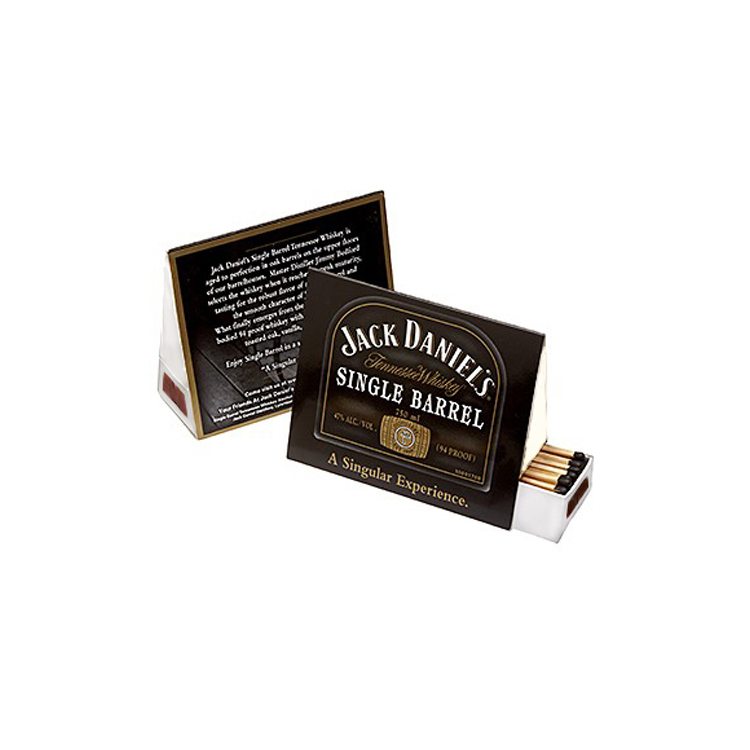 Table Tent Double-Drawer Specialty Matchbox 135-140 Matchsticks (2-inch) 1