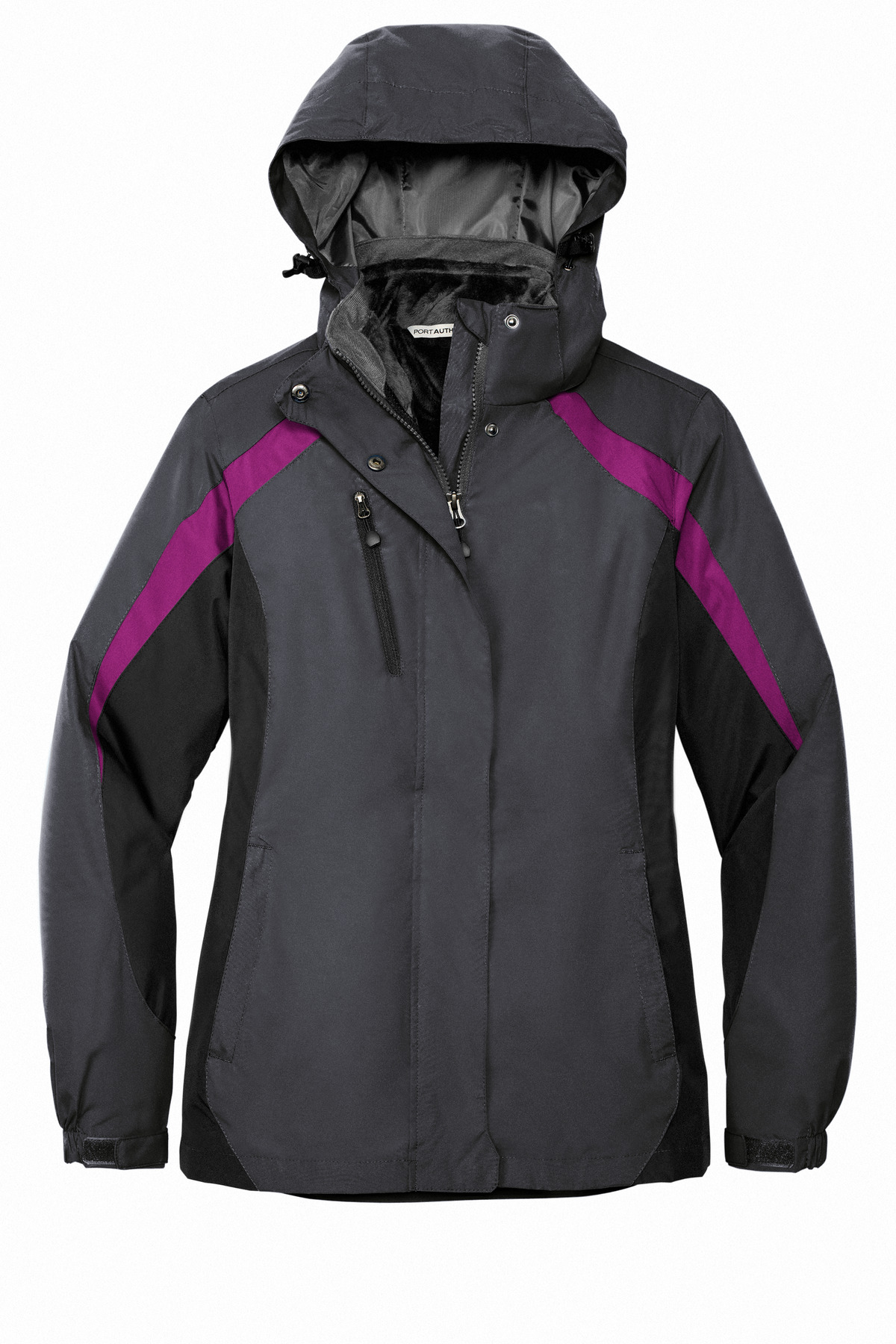 Port Authority Women's Colorblock 3-in-1 Jacket. L321 44