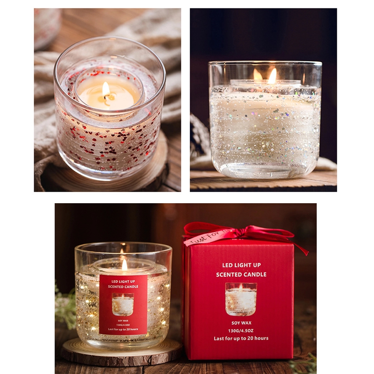 Valentine'S Day Aromatherapy Candles Led Light Up 2