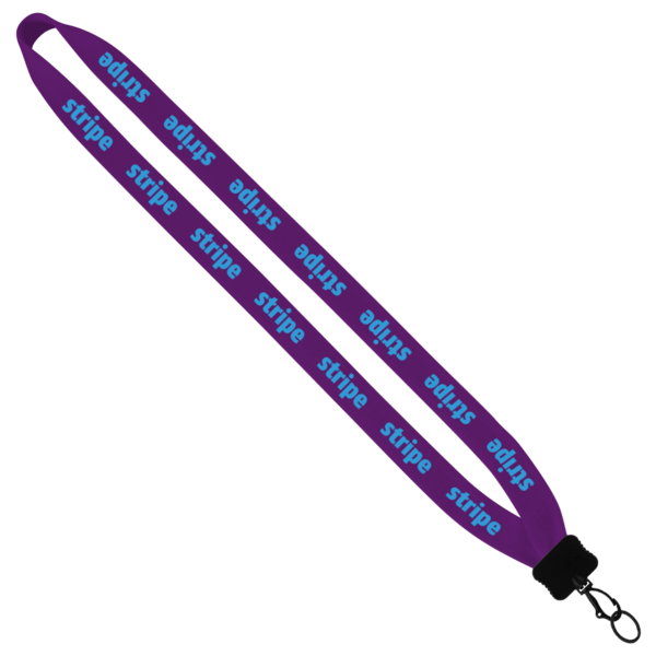 3/4" Cotton Lanyard with Plastic Clamshell & O-Ring 102