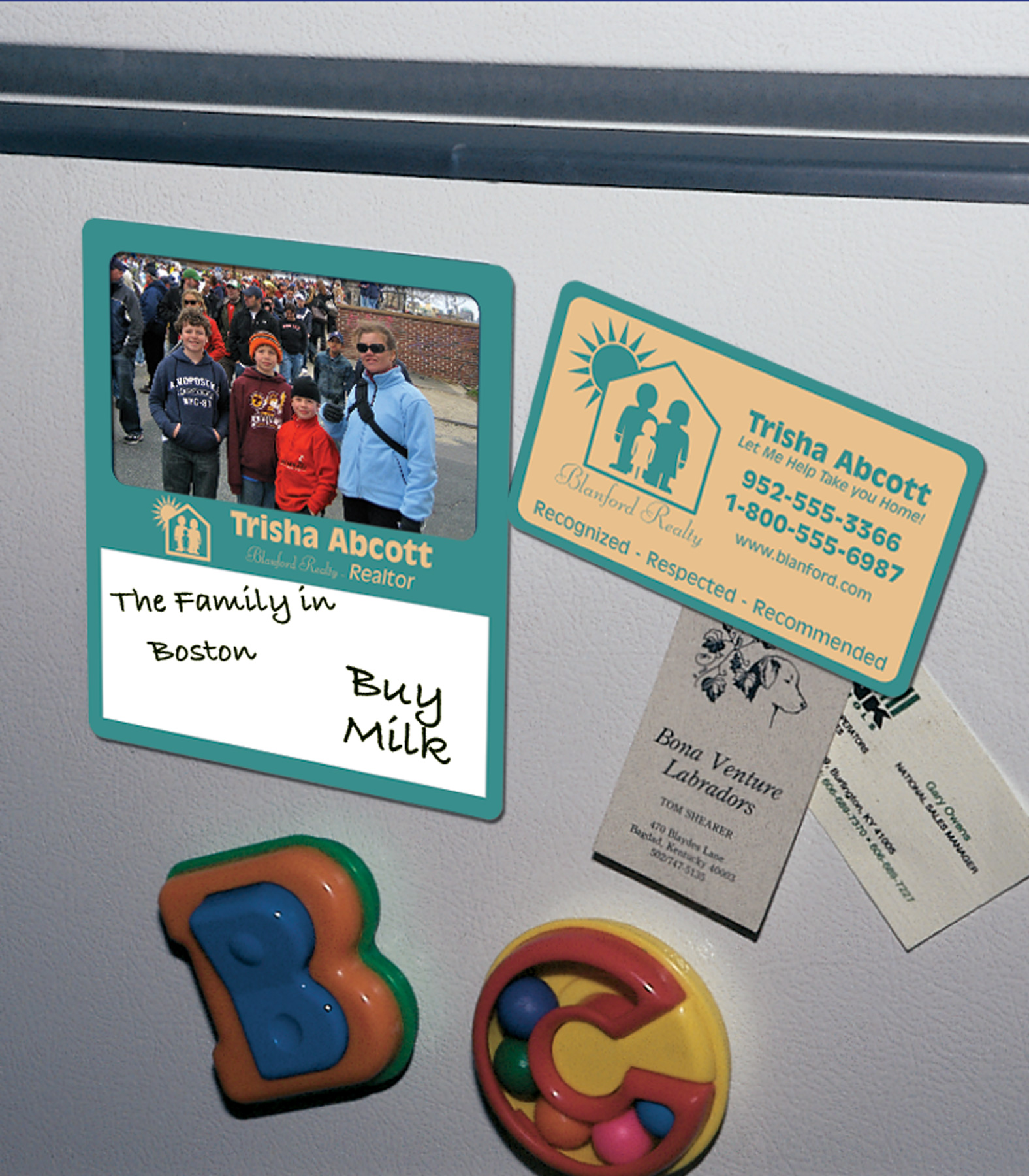 Write-On/ Wipe-Off Full Color Framer Magnet 2