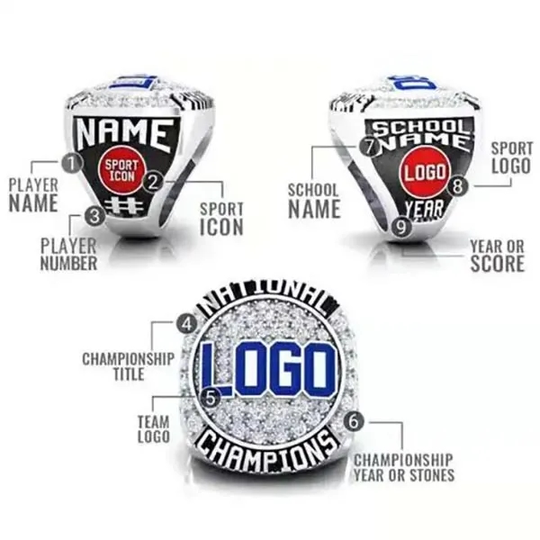 Personalized Custom Championship Ring 5
