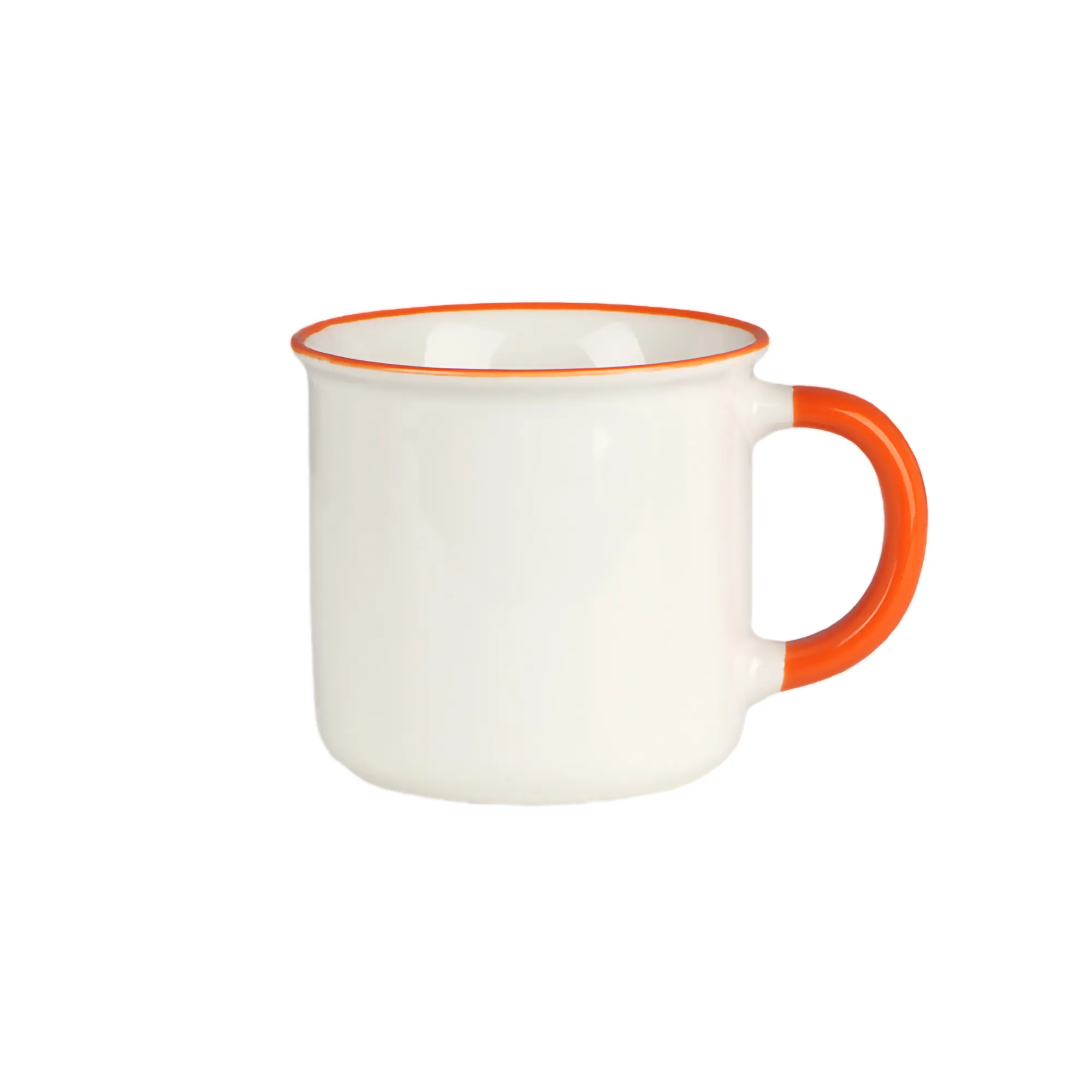 MOQ 100PCS Simple Ceramic Mug 3