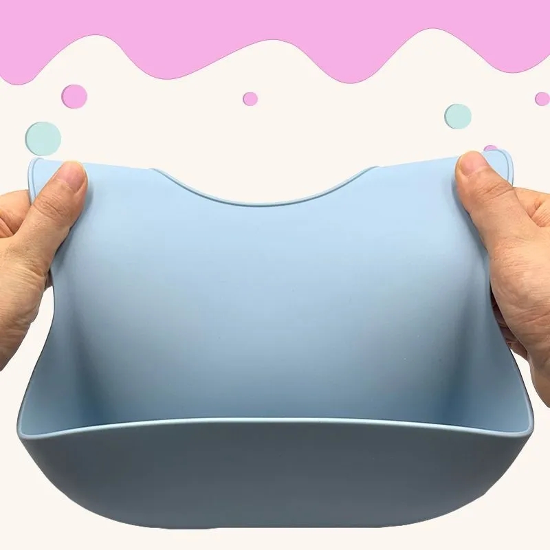 Waterproof super soft Baby food bib 6