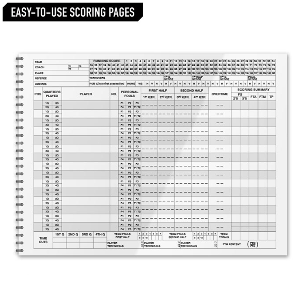 Basketball Scorebook 1