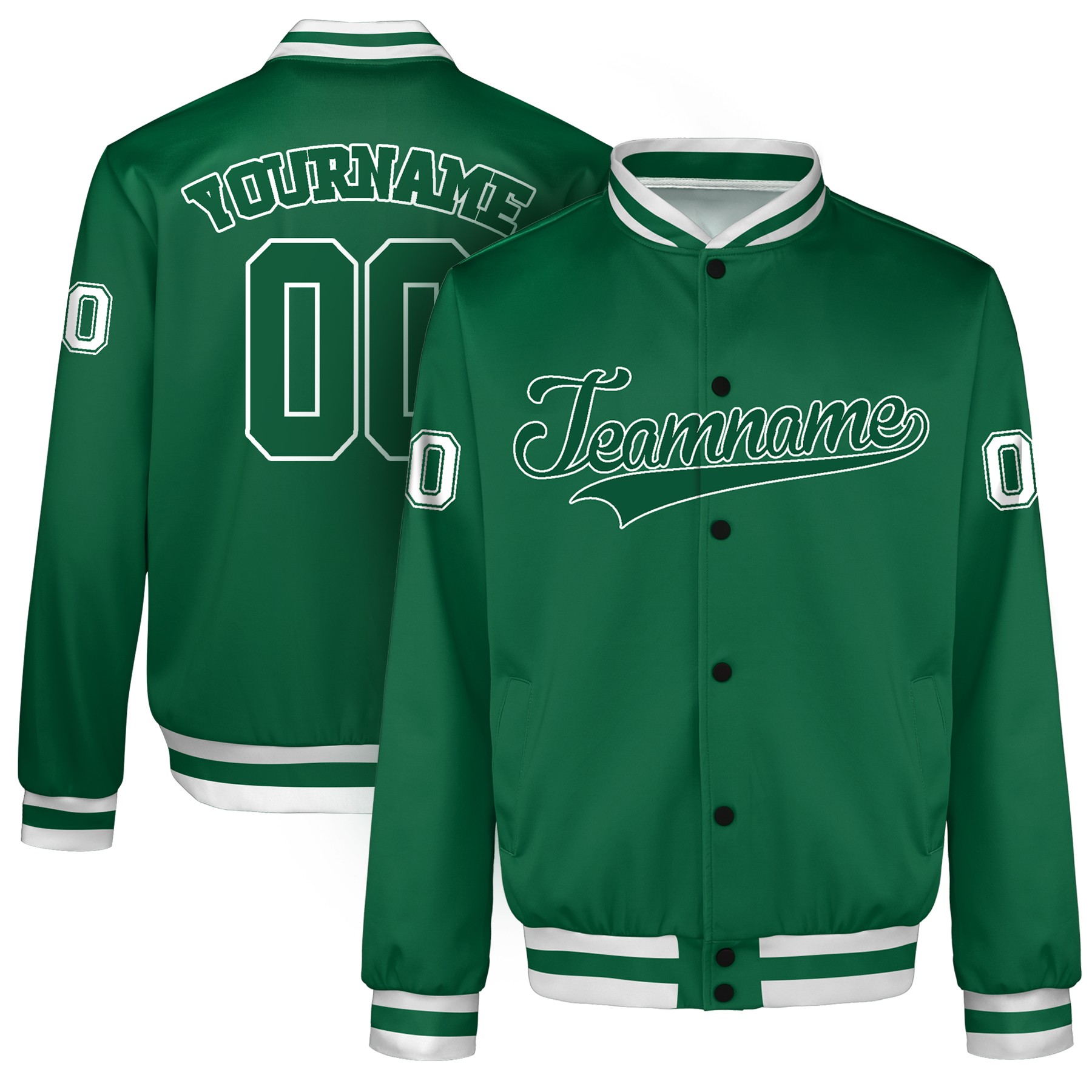 Custom Personalized Varsity Jacket(Full Color Dye Sublimated) 10