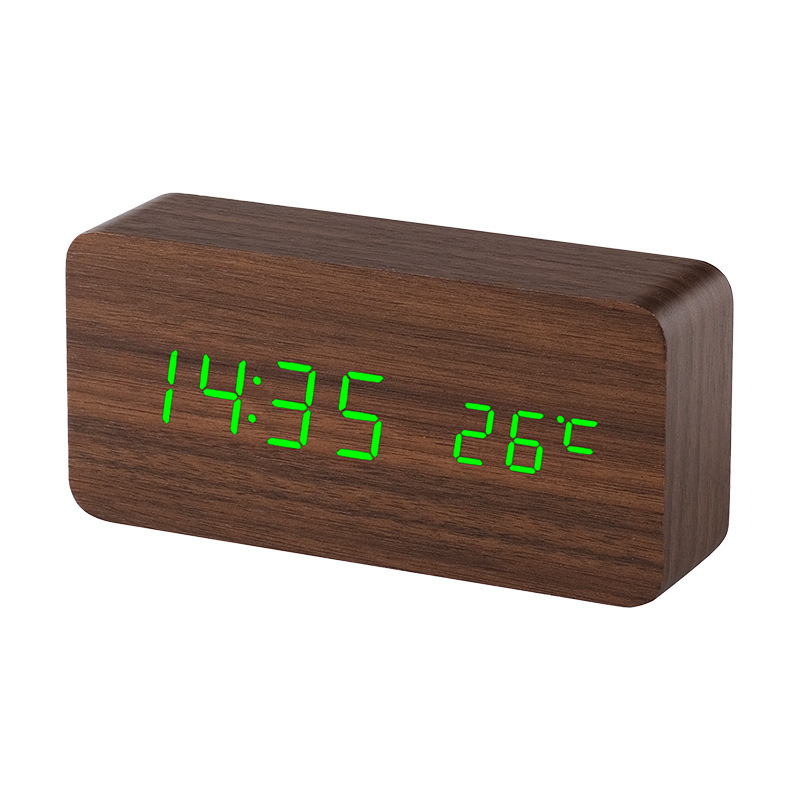 Table Alarm Clock, custom clock with logo imprint 2