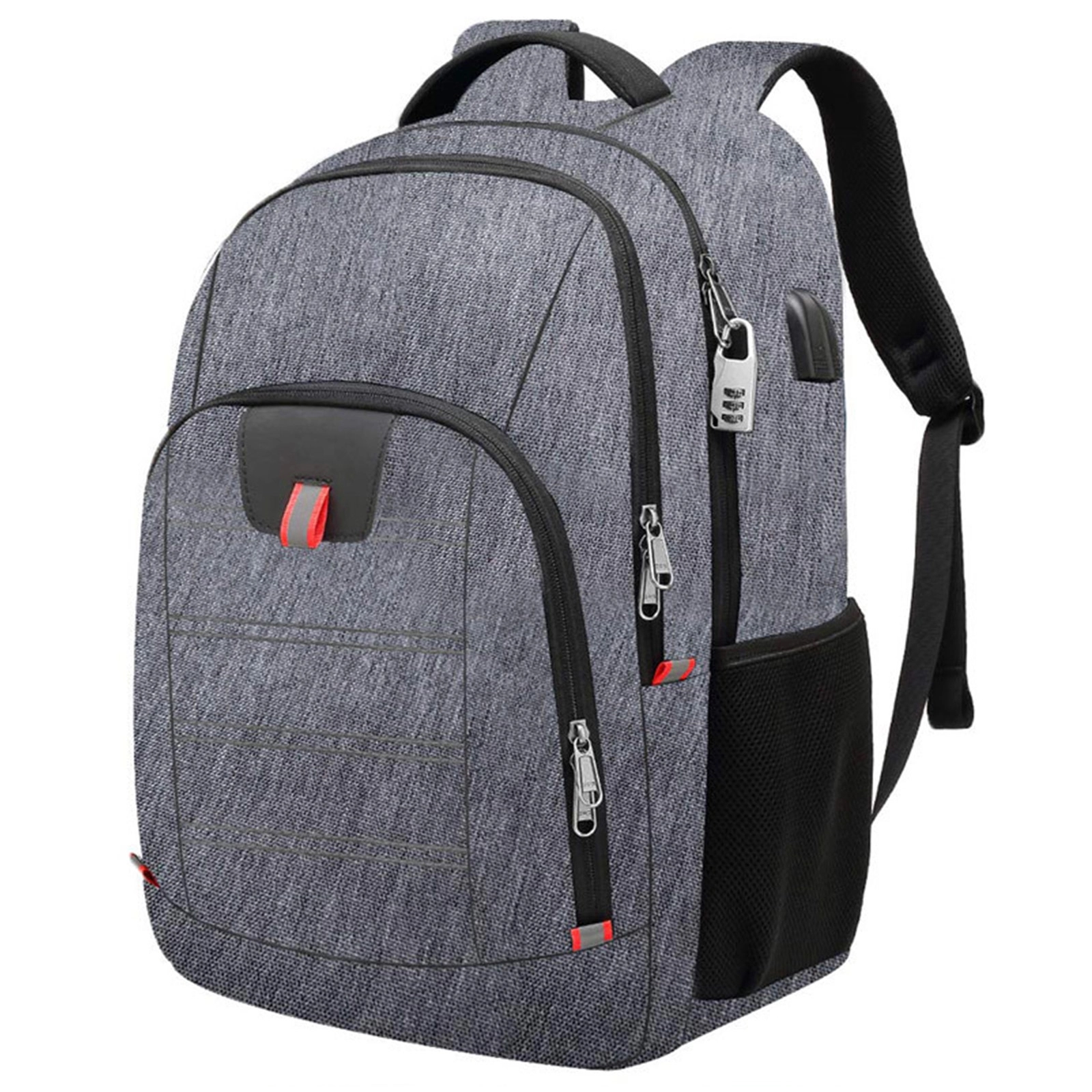 17 Inch Anti Theft Business Backpacks With Usb 7