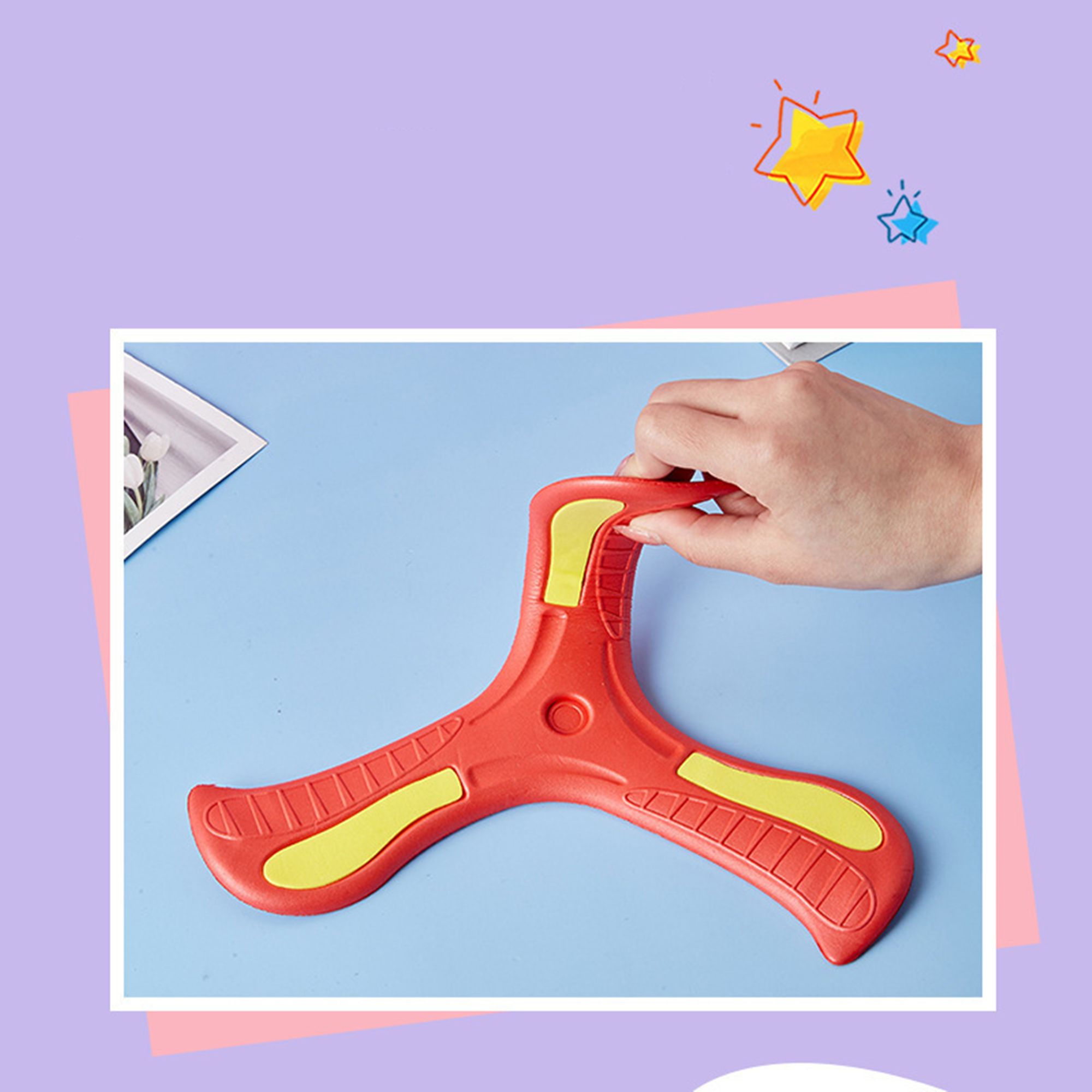 Outdoor Sports Throw Catch Toy Boomerang 2