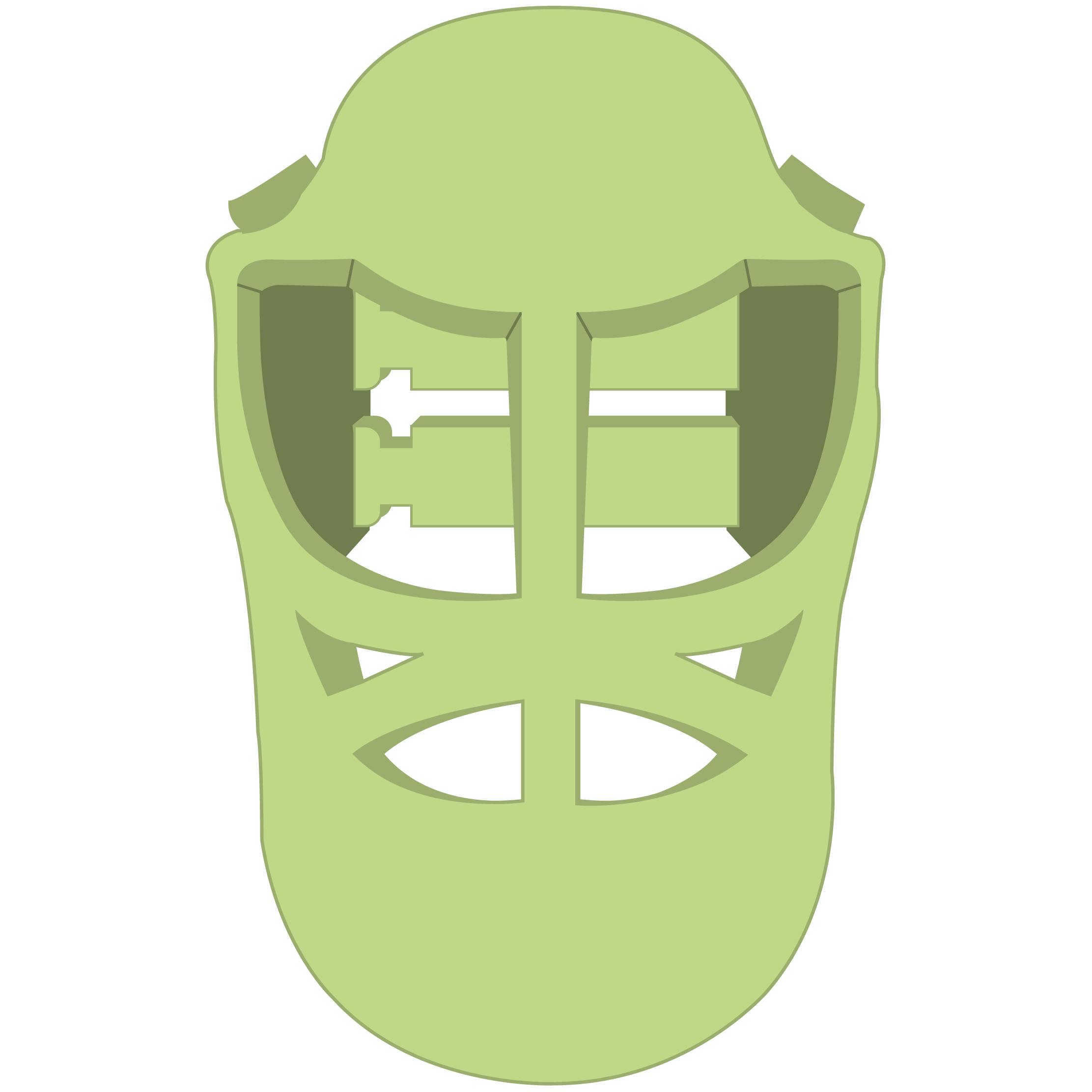 Foam Goalie Mask 15