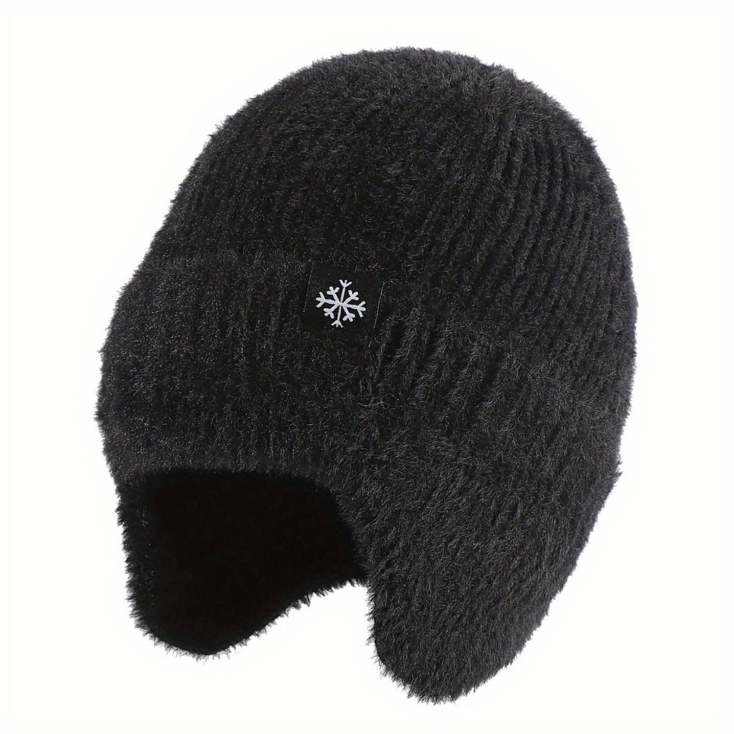 Winter Earflap Knit Hat 7
