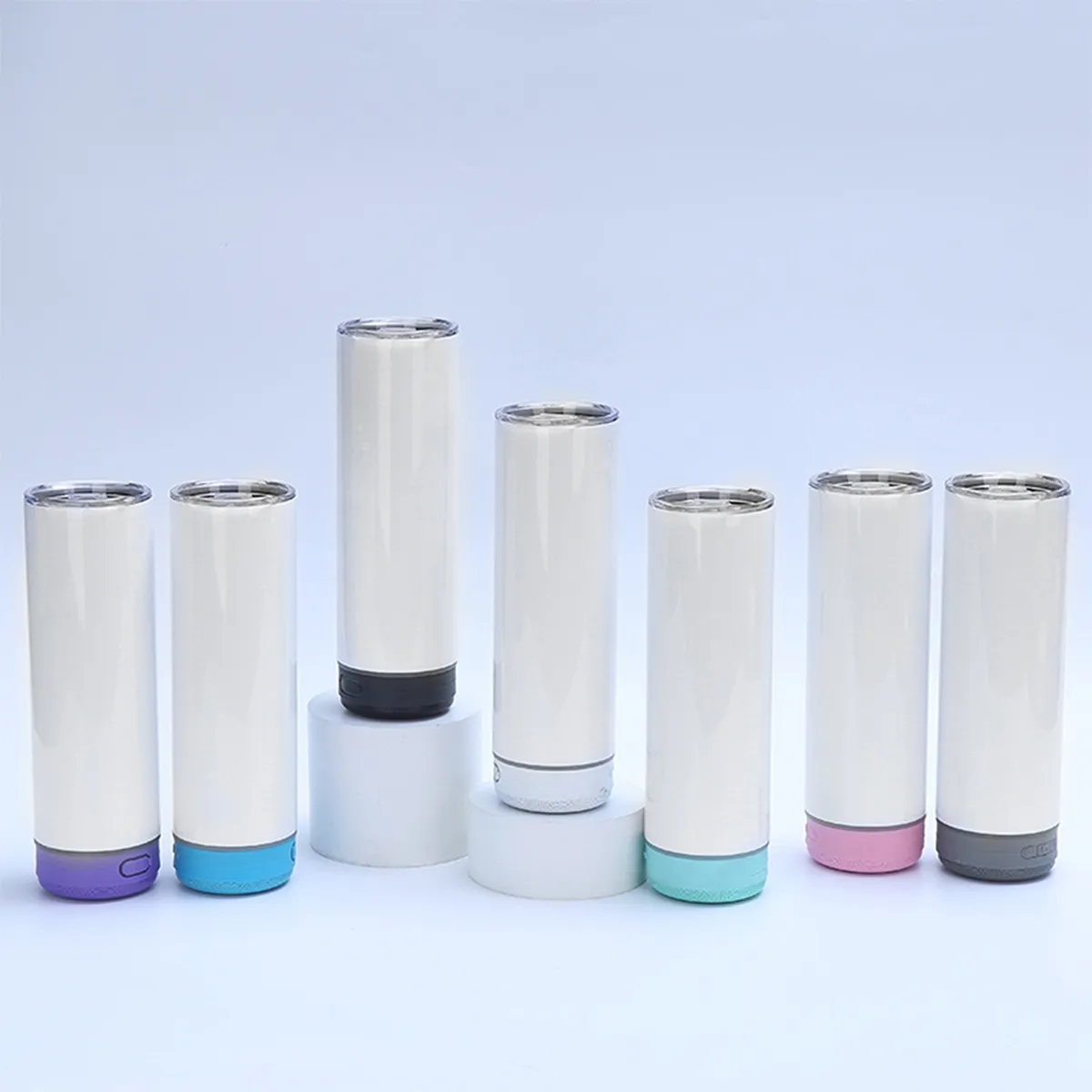 20oz Vacuum Insulated Tumbler Cup With Wireless Speaker 4