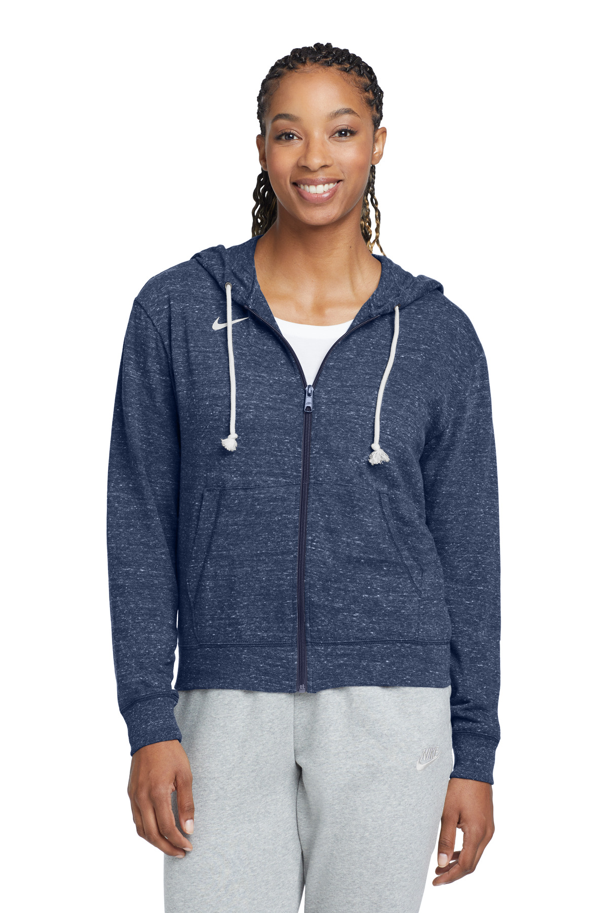 Nike Women's Gym Vintage Full-Zip Hoodie CN9402 7