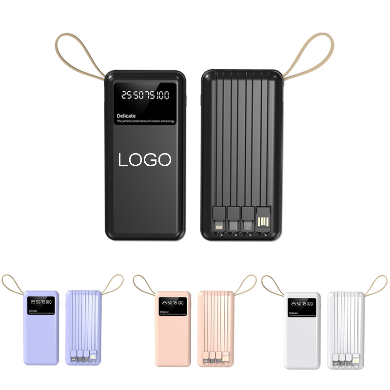 10000 mAh SmartLite 4-In-1 Power Bank W/ LED Display 5