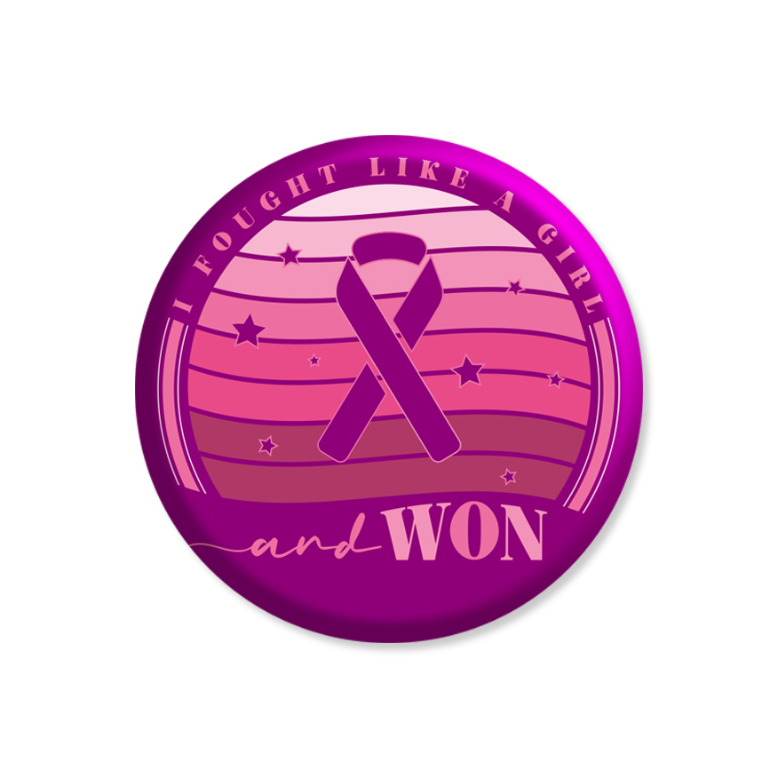 Metal Buttons circle (1.75") Four colour process