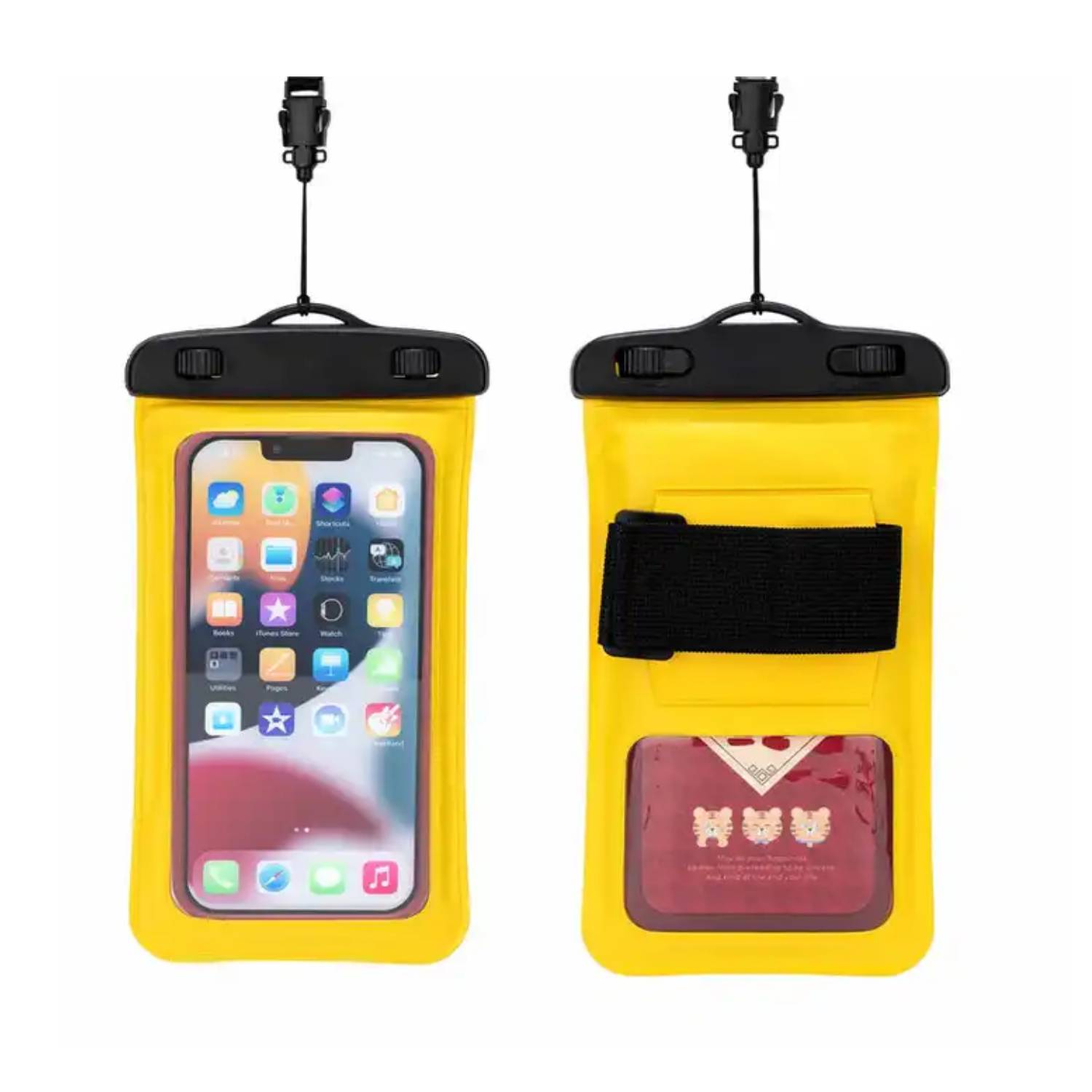 IPX8 Waterproof Mobile Phone Pouch Case with Armband 2